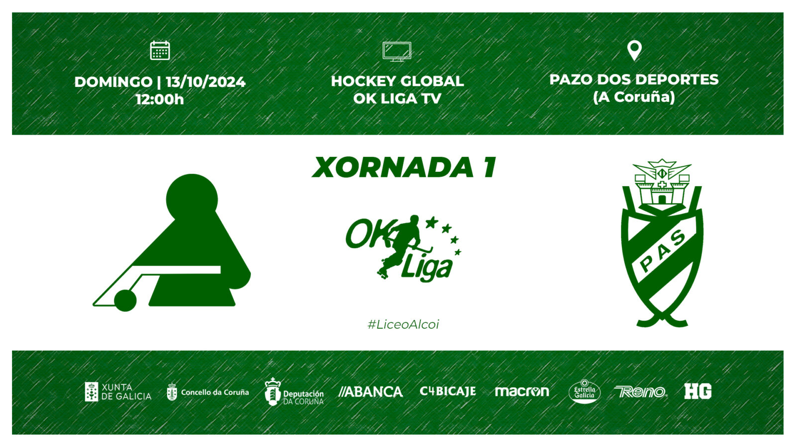 #LiceoAlcoi | ENTRADAS para el debut de la OK Liga 24/25