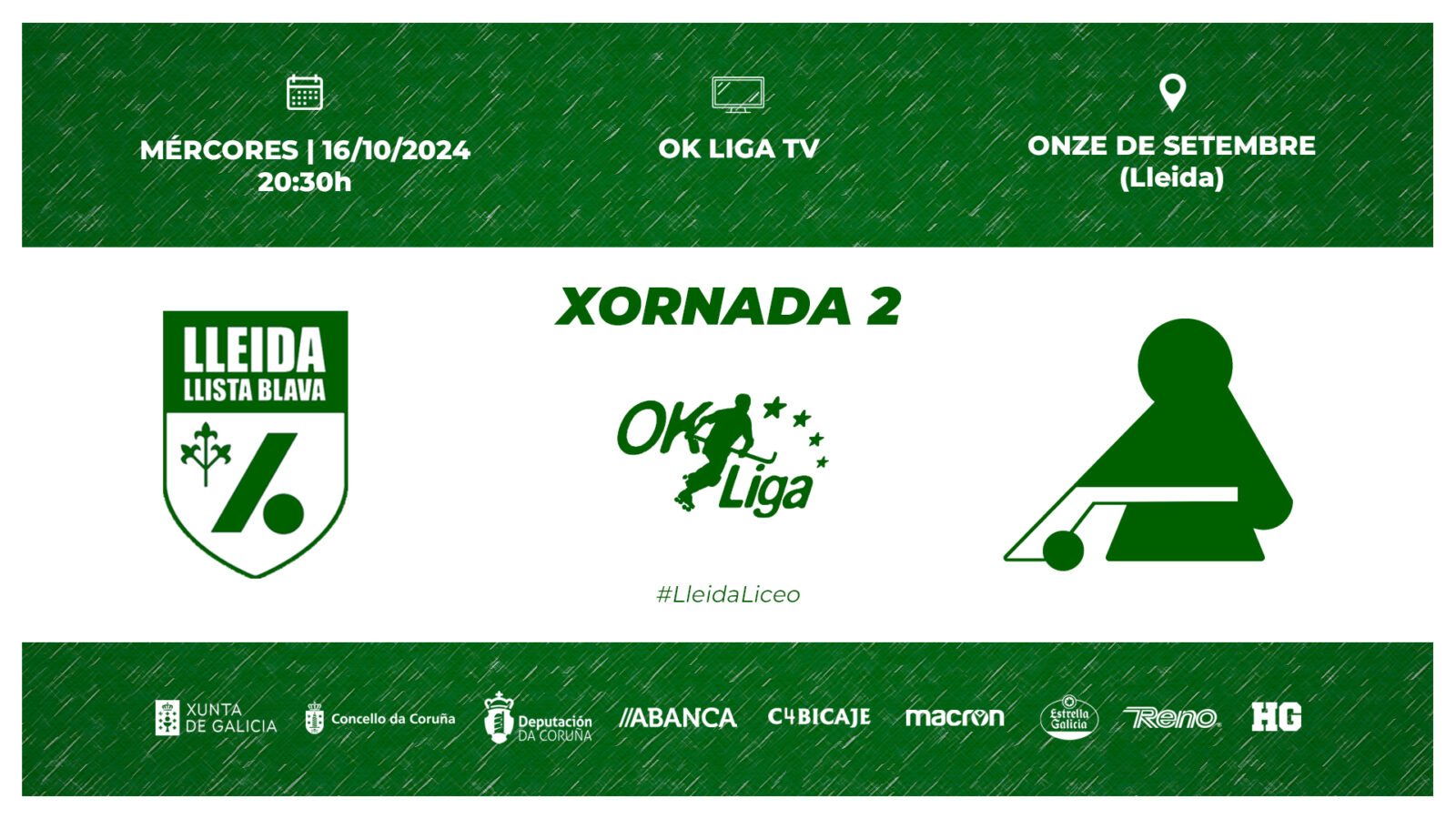 PREVIA OK LIGA 24/25 (J2) | Primera visita de la semana